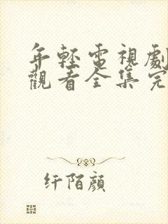 年轻电视剧免费观看全集完整版高清