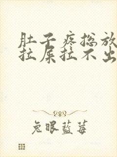 肚子疼总放屁想拉屎拉不出来怎么回事封面