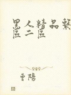 黑人精品系列一区二区