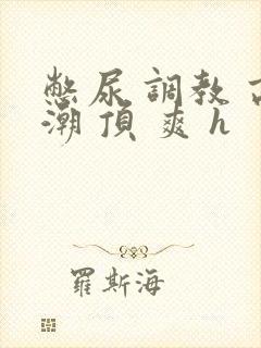 憋尿 调教 高潮 顶 爽 h