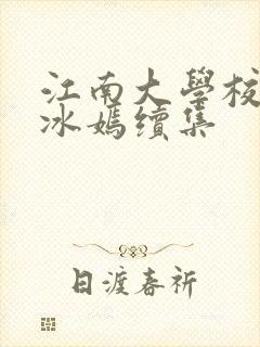 江南大学校花陆冰嫣续集封面