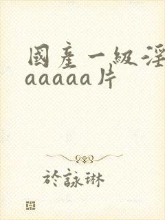 国产一级淫片aaaaaa片