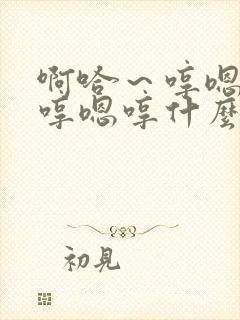 啊哈～哼嗯哼嗯哼嗯哼什么歌