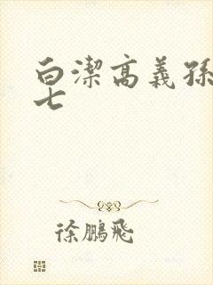 白洁高义孙倩老七