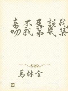 来不及说我爱你吻戏第几集