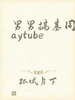 男男搞基同志gaytube封面