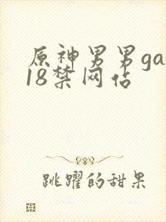 原神男男gay18禁网站