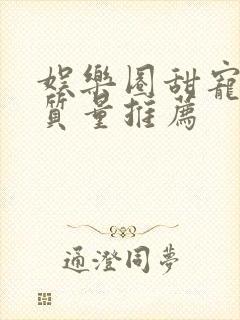 娱乐圈甜宠文高质量推荐