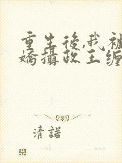 重生后,我被病娇摄政王缠上了全本txt下载