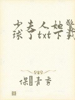 少夫人她惊艳全球了txt下载完本