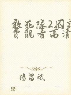 敢死队2国语免费观看高清完整版