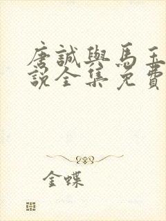 唐诚与马玉婷小说全集免费阅读