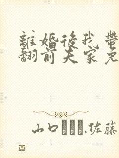 离婚后我带娃虐翻前夫家免费观看全集