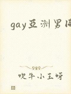 gay亚洲男同封面