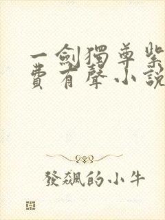 一剑独尊紫襟免费有声小说