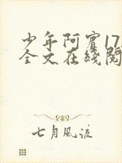 少年阿宾172全文在线阅读