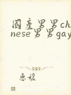 国产男男chinese男男gaygay网站
