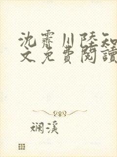 沈霁川陆知意全文免费阅读