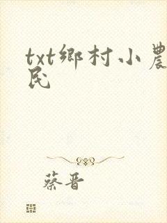 txt乡村小农民