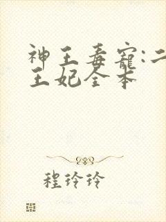 神王毒宠:二嫁王妃全本