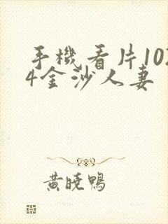 手机看片1024金沙人妻