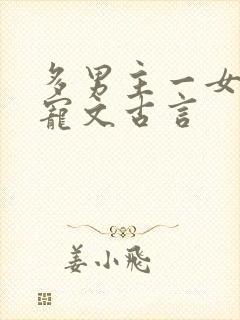 多男主一女主的宠文古言封面