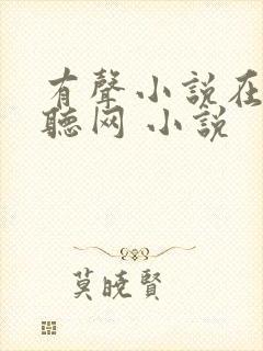 有声小说在线收听网 小说