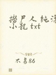 捞尸人 纯洁的小龙 txt封面