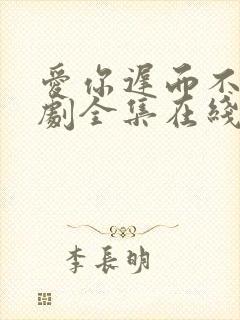 爱你迟而不晚短剧全集在线观看免费