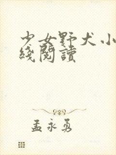 少女野犬小说在线阅读