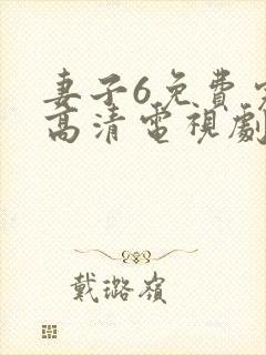 妻子6免费完整高清电视剧在线看