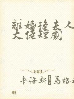 离婚后夫人成了大佬短剧