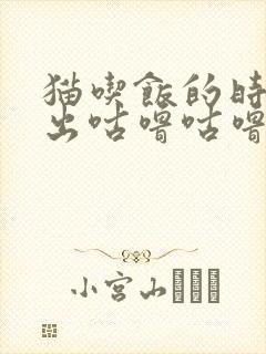 猫吃饭的时候发出咕噜咕噜的声音