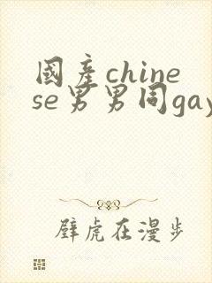 国产chinese男男同gaygay网站