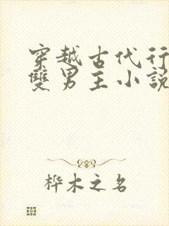 穿越古代行医的双男主小说