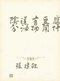 阴道有豆腐渣的分泌物用什么药