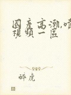 国产高潮,喷水视频一区