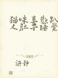 猫咪喜欢趴在主人肚子睡觉说明什么