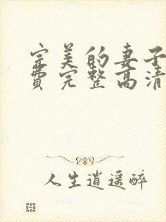 完美的妻子8免费完整高清电视剧在线