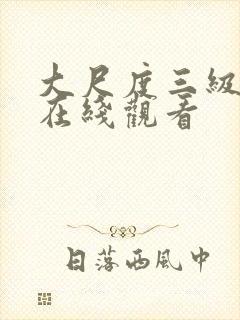 大尺度三级视频在线观看