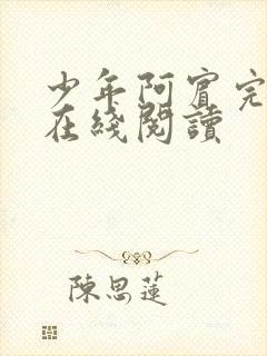 少年阿宾完整版在线阅读封面