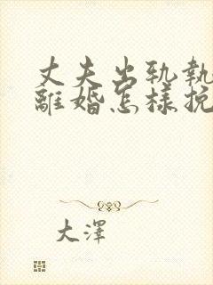 丈夫出轨执意要离婚怎样挽回封面