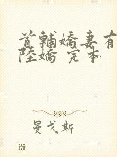 首辅娇妻有空间陆娇 完本