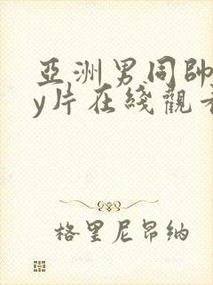 亚洲男同帅gay片在线观看