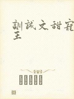 训诫文甜宠双男主