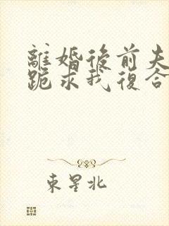 离婚后前夫夜夜跪求我复合