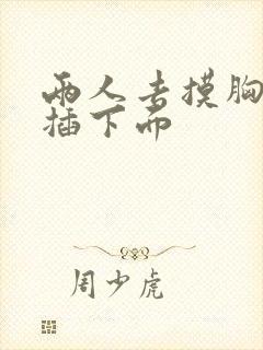 两人去摸胸一人插下面