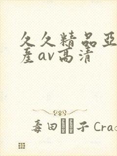 久久精品亚洲国产av高清