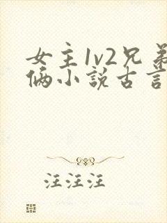 女主1v2兄弟俩小说古言