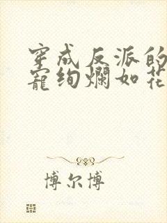 穿成反派的心尖宠绚烂如花